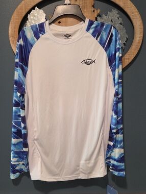 Palmyth Fishing Shirt for Men Long Sleeve Sun Protection UV UPF 50+